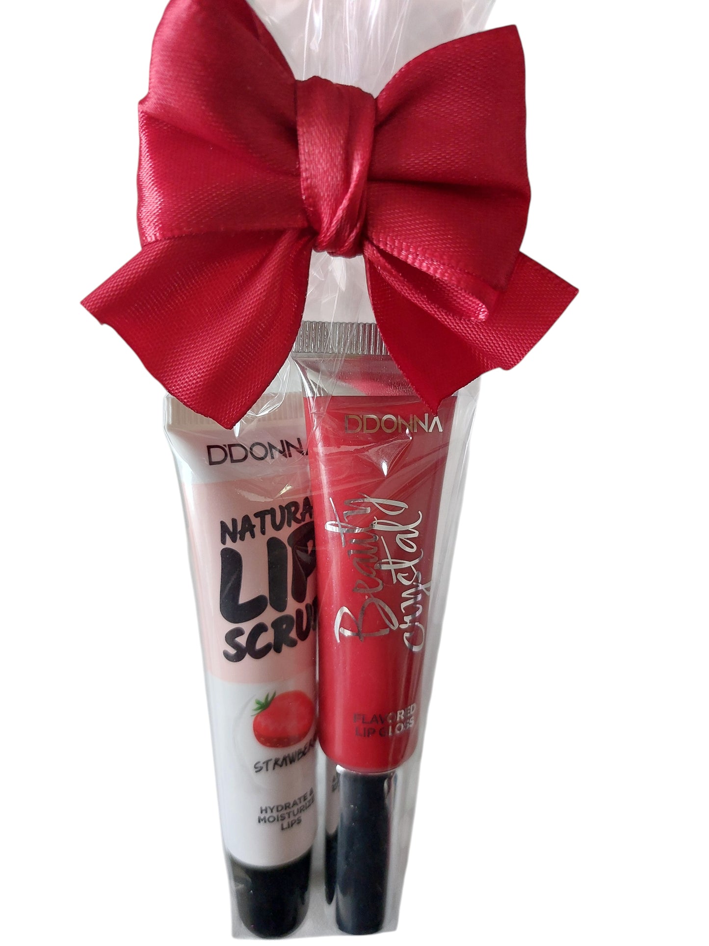 lip scrub fraise + brillant a lèvres