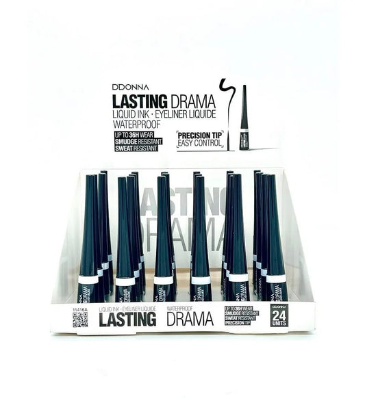 Eyeliner pinceau waterproof drama d'donna