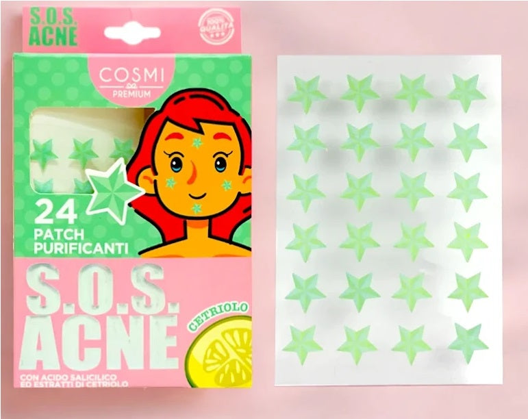 Patchs sos acne & points noirs Purifiants Visage