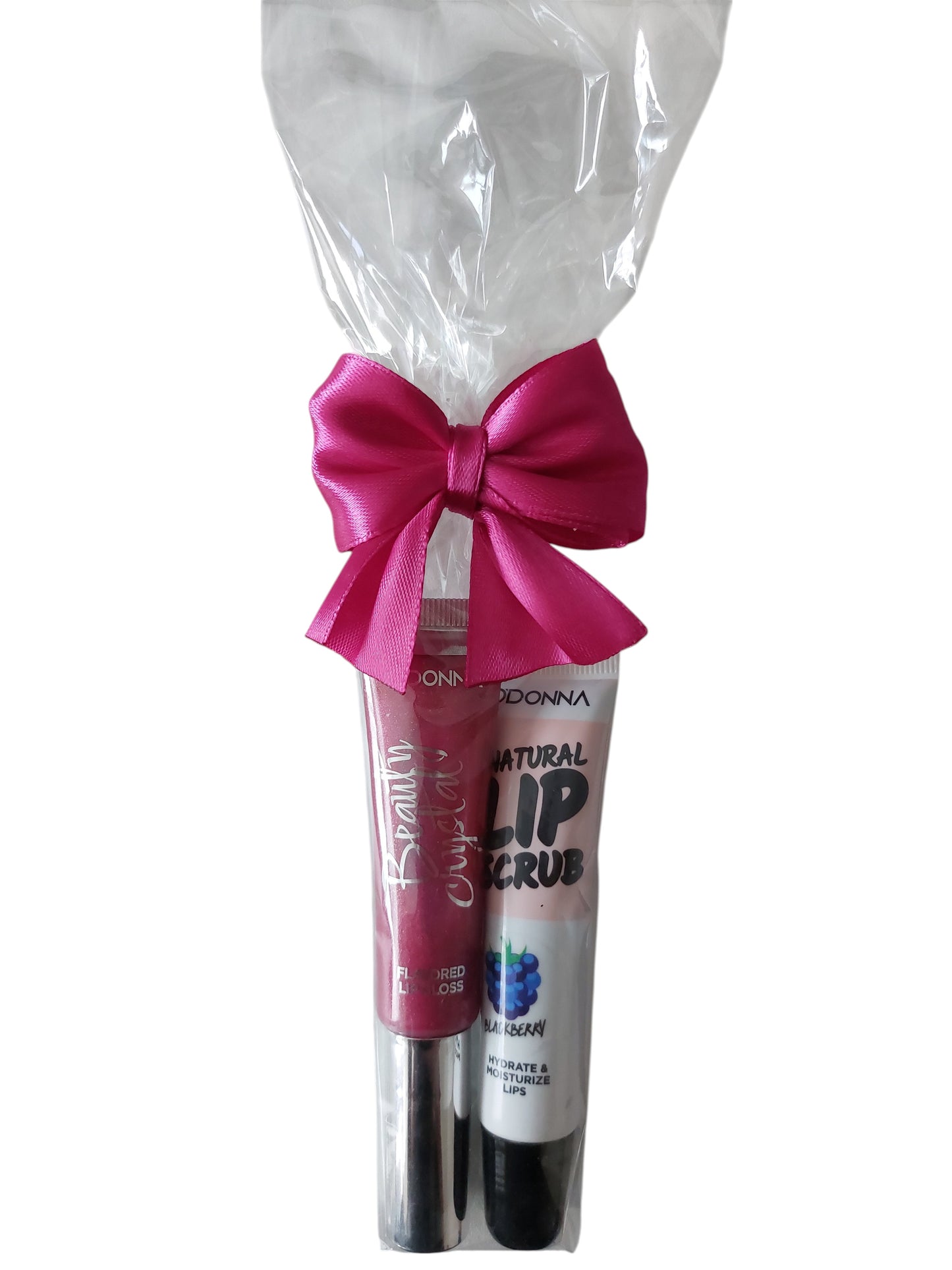 lip scrub blackberry + brillant a levres