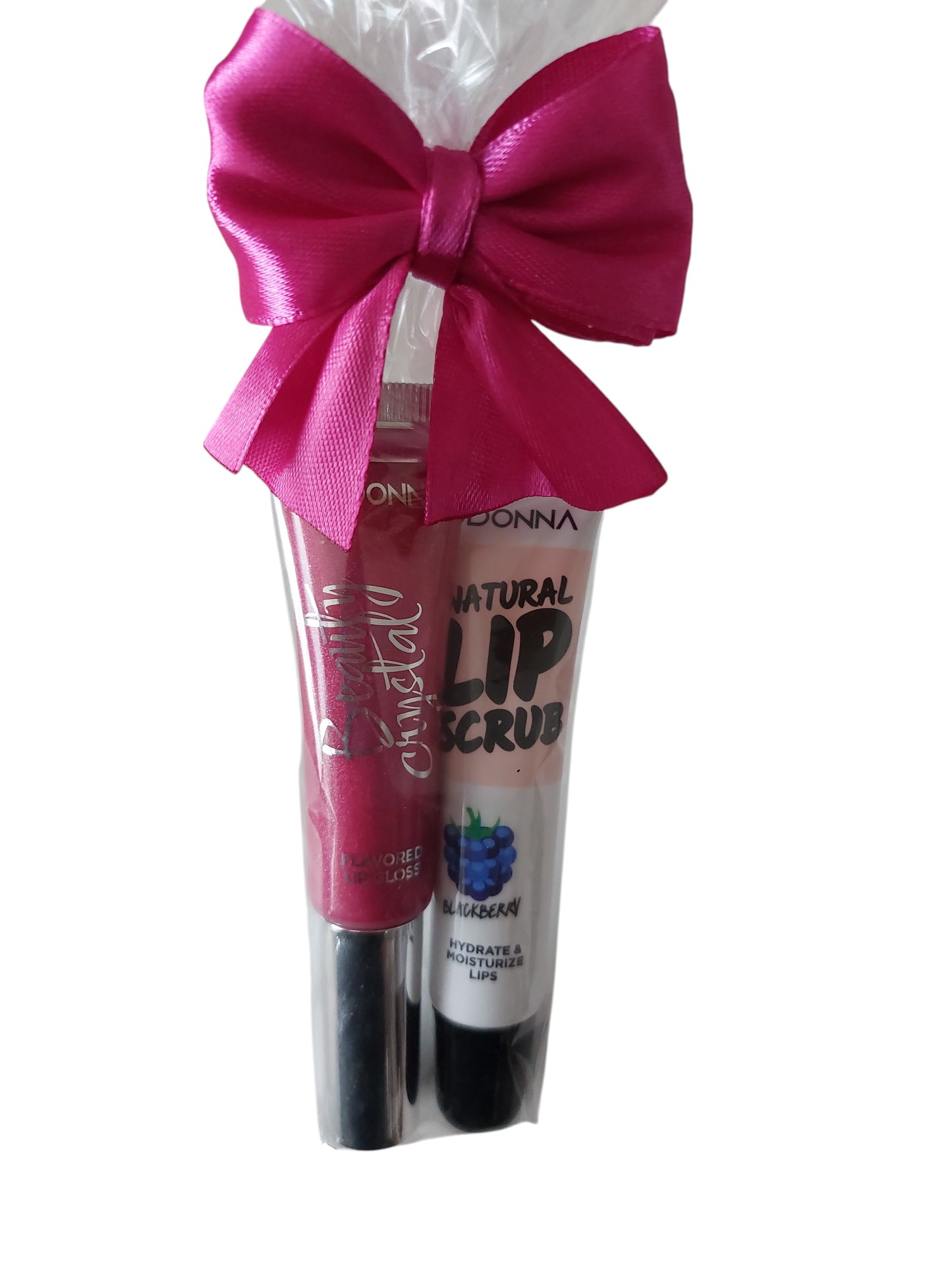 lip scrub blackberry + brillant a levres