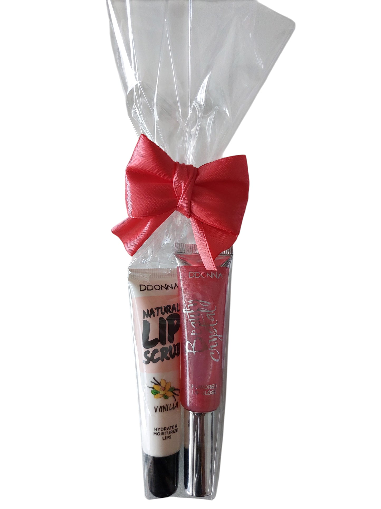 lip scrub vanille et brillant a lèvres